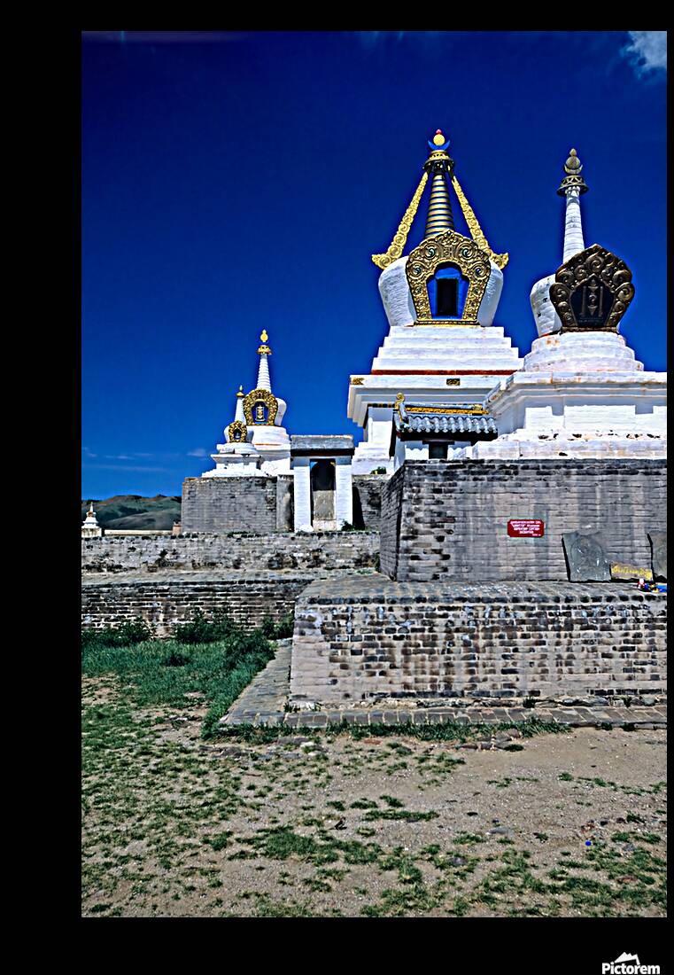Visit to Erdene Zuu Monastery in Mongolia during summer Reproduction