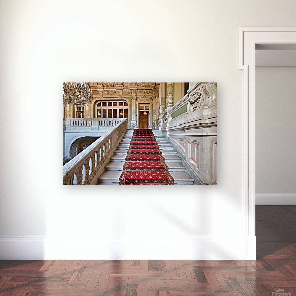 Stairs to upper levels of Yusupov Palace St. Petersburg Reproduction