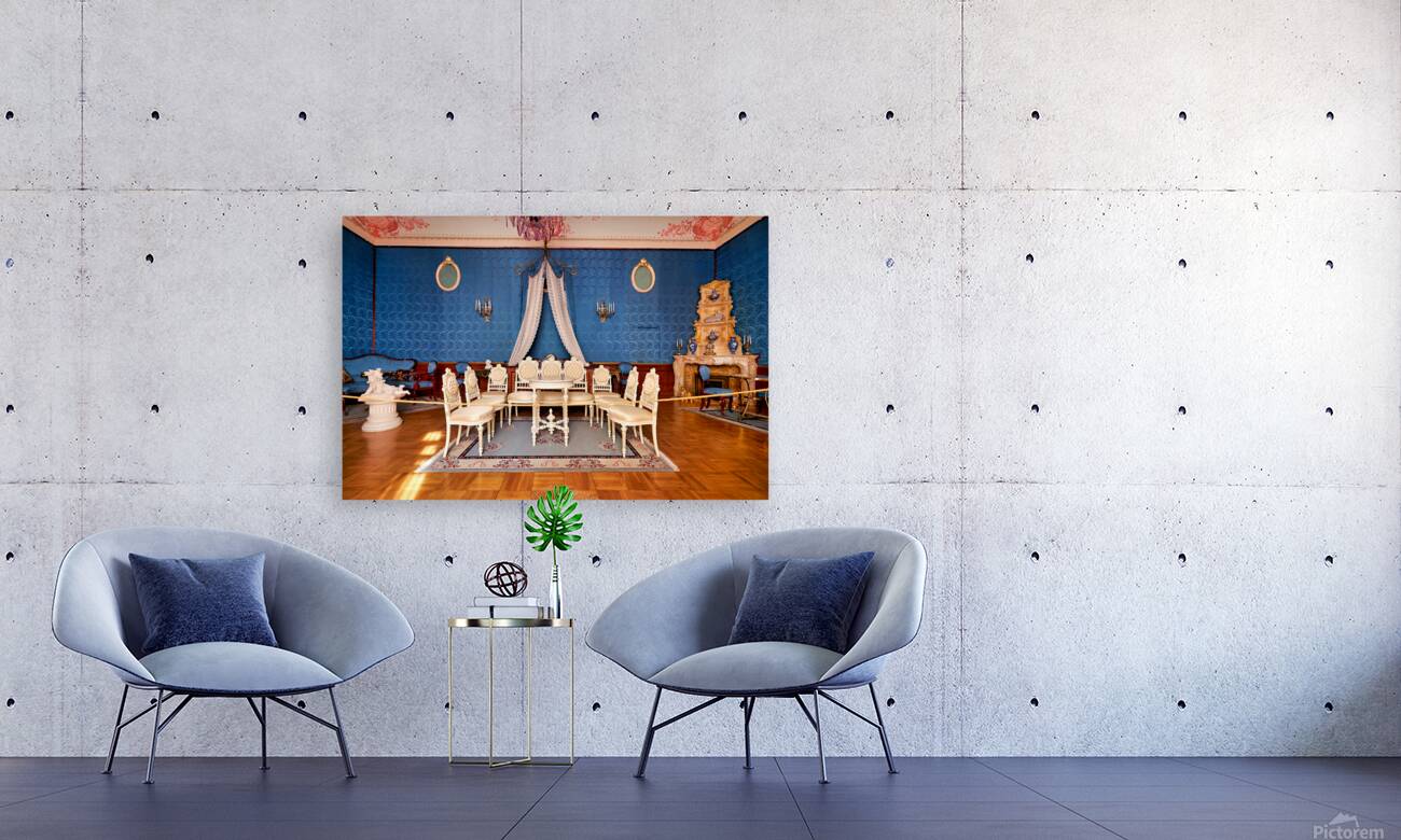 Yusupov Palace interior with luxe seating in St. Petersburg Reproduction