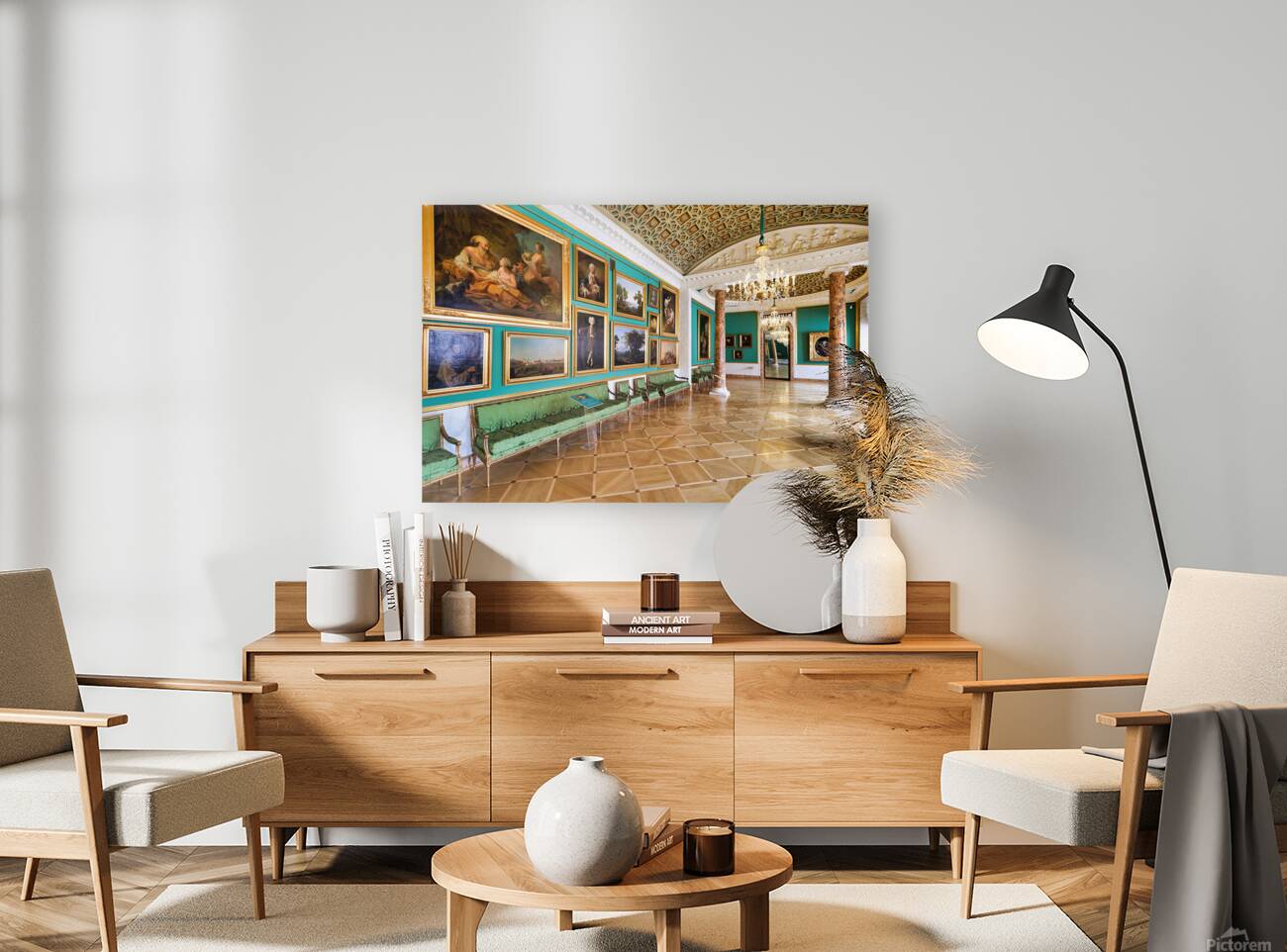 Exploring stroganov palace in st. petersburg russia Reproduction