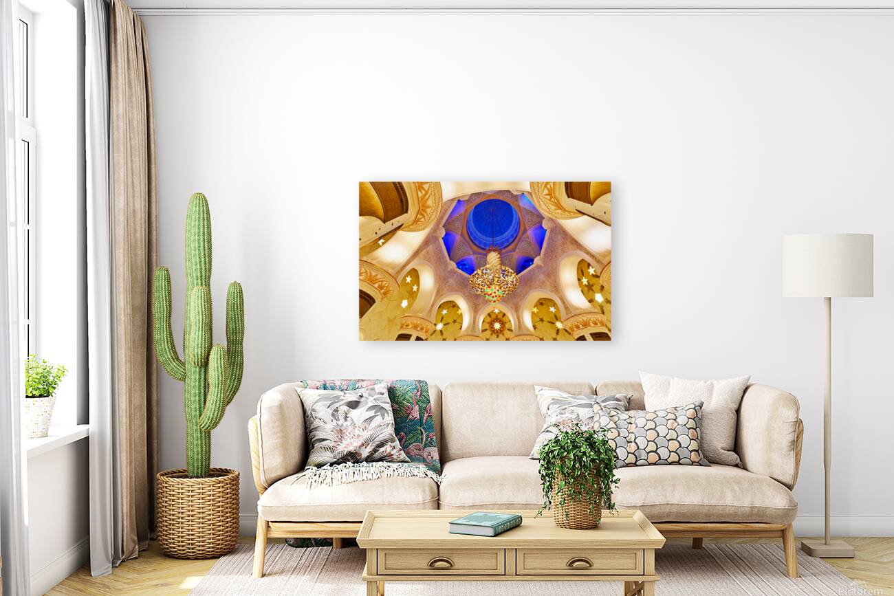 Exploring the interior design of Sheikh Zayed Grand Mosque Reproduction