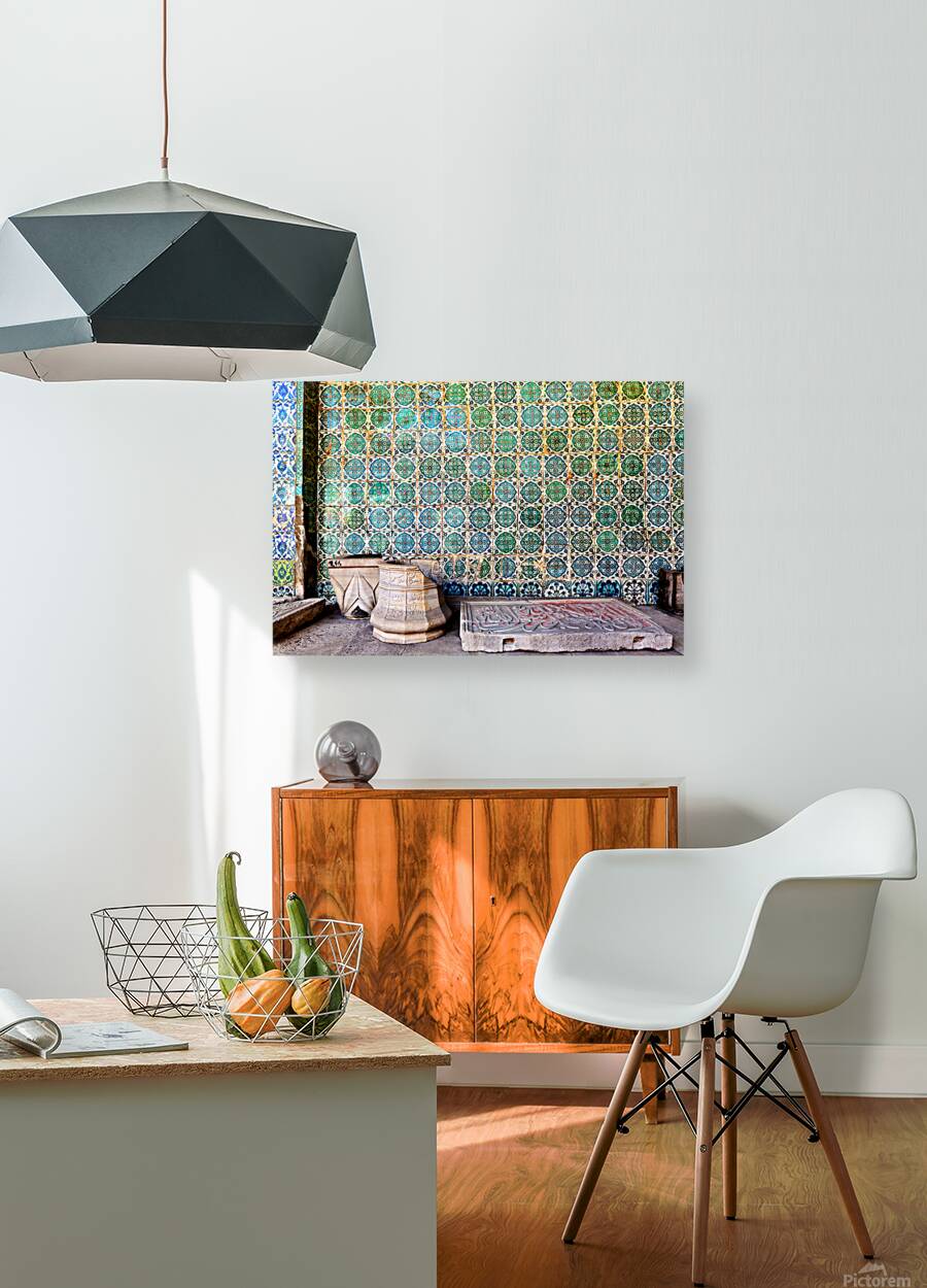 Exploring mosaic tiles and stone work in Topkapi Palace Reproduction