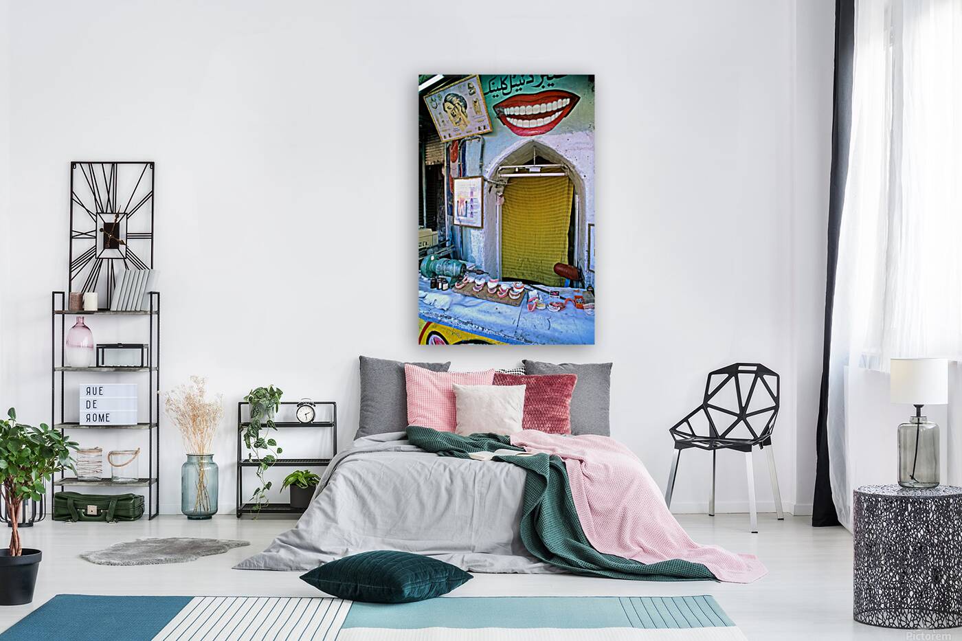 Street dentist providing services in Peshawar Reproduction