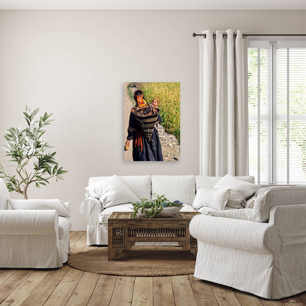 Life in kalash village of bumburet valley with a child Reproduction