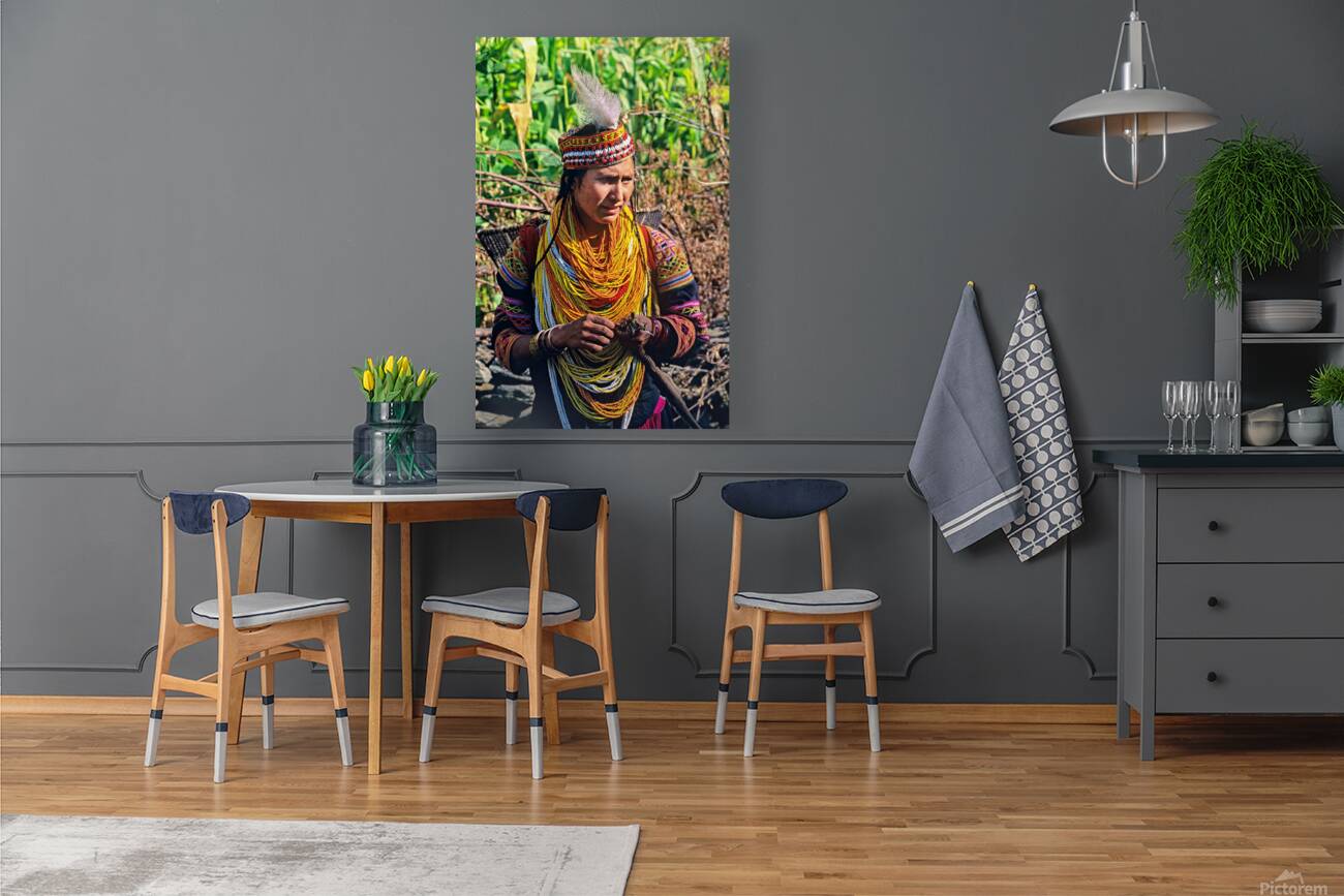 Life in kalash village of bumburet valley in pakistan Reproduction