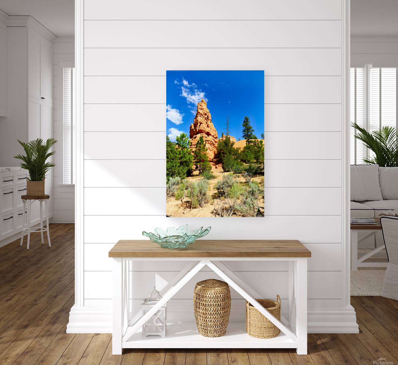 Visit to Dixie National Forest during a sunny afternoon Reproduction