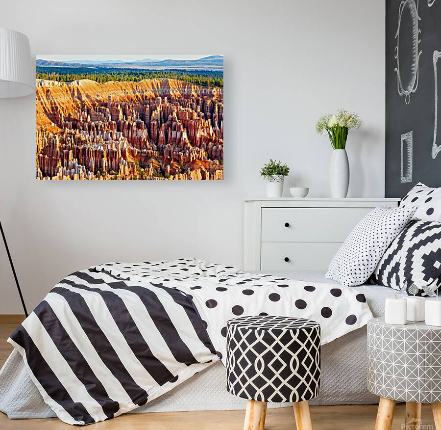 Views of bryce point at bryce canyon national park Reproduction