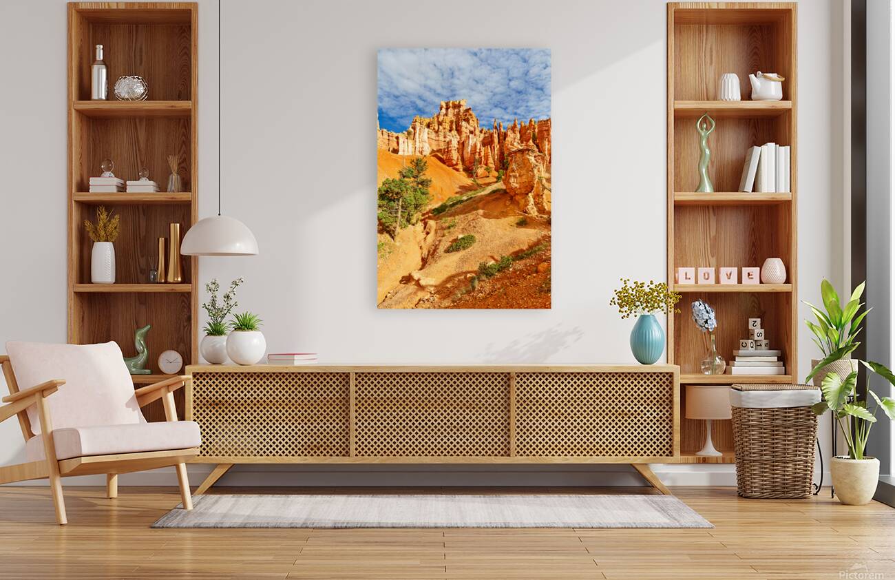 Explore queens garden in bryce canyon national park Reproduction