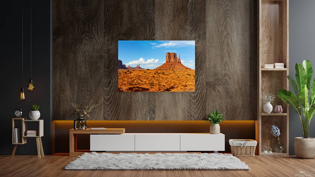 Explore monument valley in the usa national park Reproduction