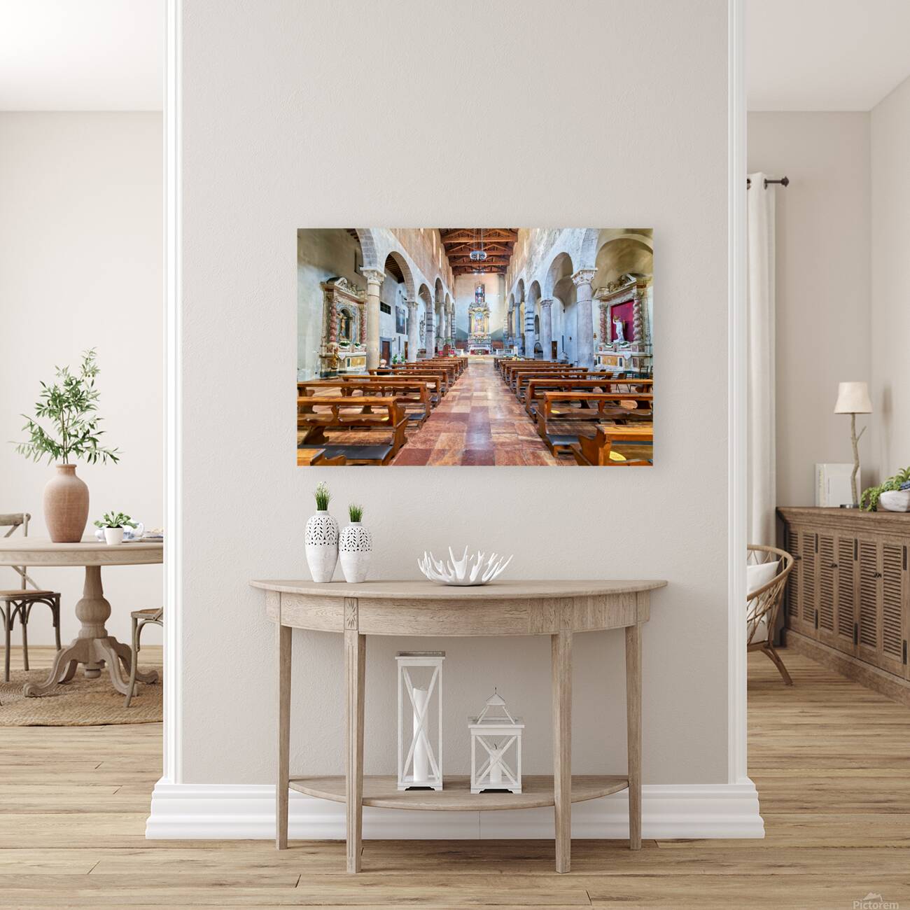 Exploring the church of san michele in borgo in pisa tuscany Reproduction