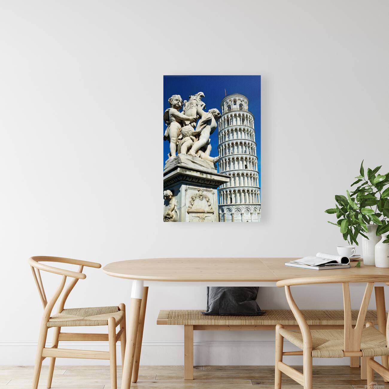 Visitors enjoy Piazza dei Miracoli with the Leaning Tower Reproduction