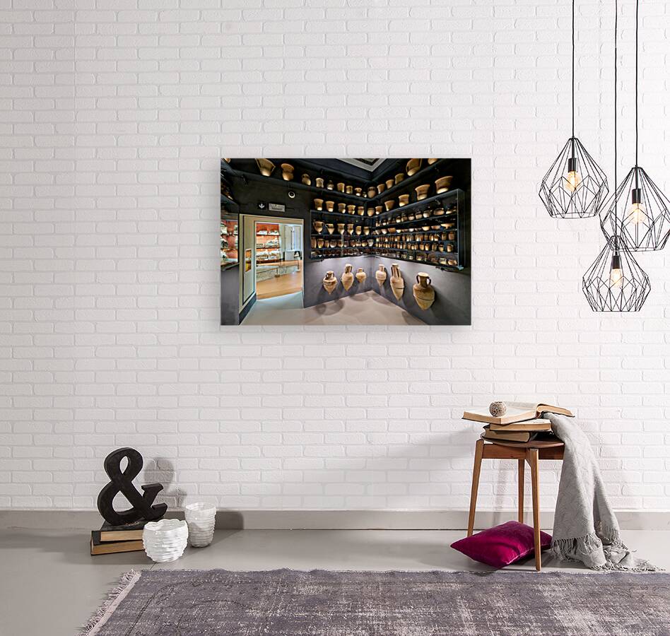 Cinerary urns in Guarnacci Museum of Etruscan artifacts Reproduction