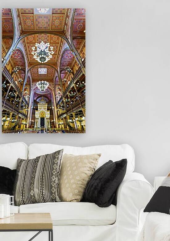 Dohany Street Synagogue interior Budapest by Marco Brivio