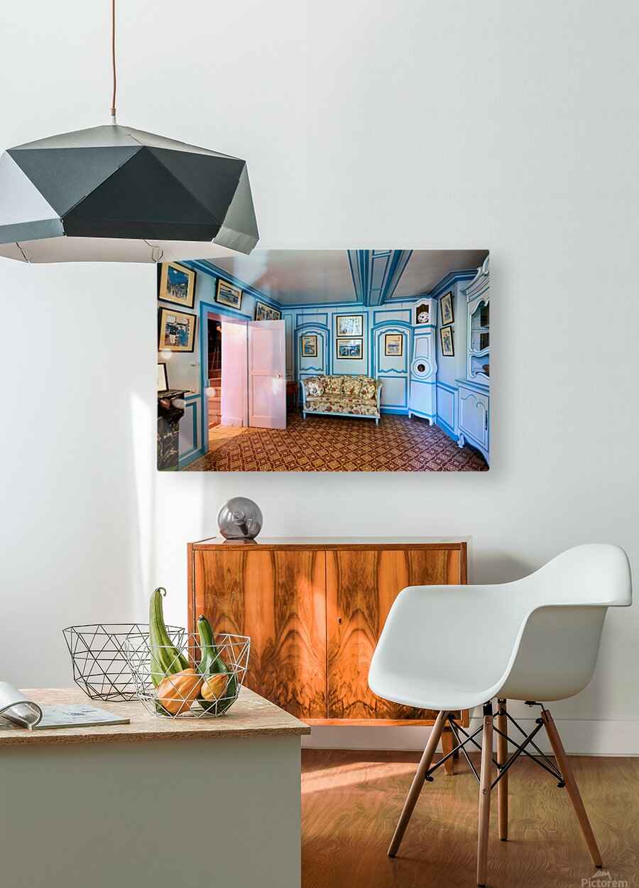 Explore Monets house in Giverny for design inspiration  HD Metal print with Floating Frame on Back