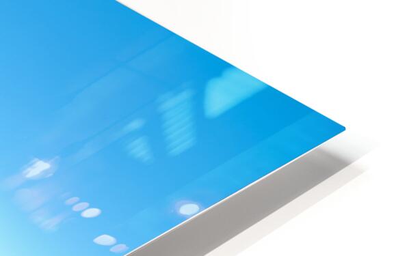 Sacred area sign in front of Kata Tjuta domes Australia. – HD Metal Print 2