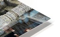 India Rajasthan. Jain Old Temples in Ranakpur HD Metal print