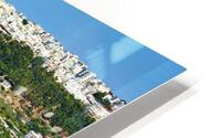 Apulia Puglia Gargano Italy. Elevated view of Peschici HD Metal print
