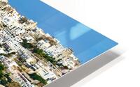 Apulia Puglia Gargano Italy. Elevated view of Peschici HD Metal print