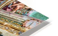 Rome Lazio Italy. The Vatican Museums in Vatican City. Raphael rooms frescoes HD Metal print