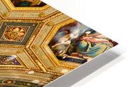 Rome Lazio Italy. The Vatican Museums in Vatican City. Raphael rooms frescoes HD Metal print