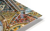 Siena Tuscany Italy. The Cathedral. Piccolomini Library with frescoes by Pinturicchio HD Metal print