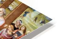 Città della Pieve Umbria Italy. Santa Maria dei Bianchi church. Adoration of the Magi fresco by Perugino HD Metal print