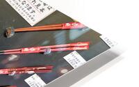 Traditional chopsticks displayed for sale in Miyajima Japan HD Metal print