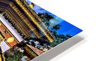 Druk Wangyal Chortens Bhutan with lush trees and blue sky. HD Metal print
