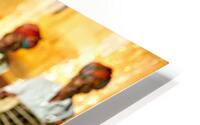 Traditional dance performance in Khimsar Rajasthan HD Metal print