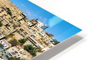 Visit the Roman Theater in Amman Jordan with a view of the city HD Metal print
