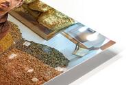 Dried fruit sale in souk of Marrakesh Morocco during daytime HD Metal print