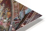 Santa Maria Novella church interior with historical art in Flore HD Metal print