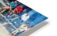 Cremation ritual at Pashupatinath in Kathmandu Nepal HD Metal print