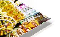 Discover many spices and oils in Istanbuls Grand Bazaar HD Metal print