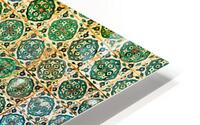 Exploring mosaic tiles and stone work in Topkapi Palace HD Metal print