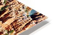 Views of bryce canyon from bryce point in national park usa HD Metal print