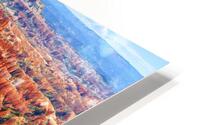 View from inspiration point at bryce canyon national park HD Metal print