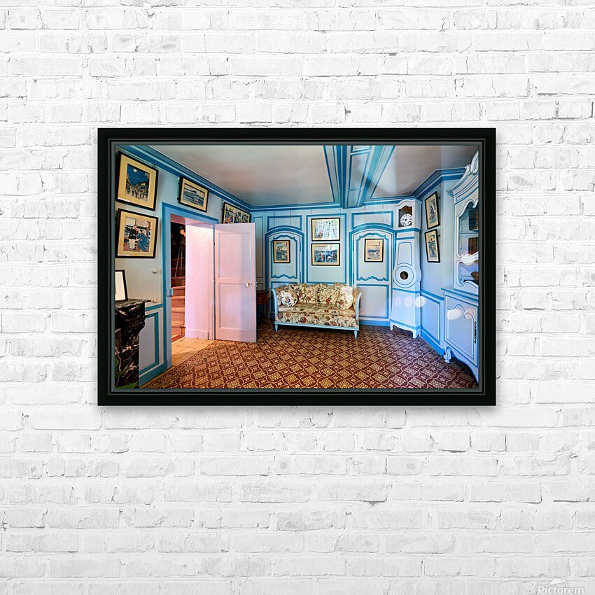 Explore Monets house in Giverny for design inspiration HD Sublimation Metal print with Decorating Float Frame (BOX)