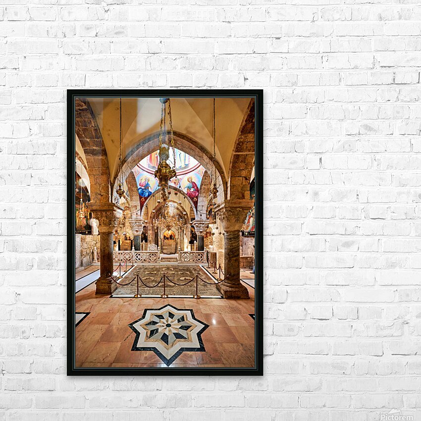 Church of the Holy Sepulchre: a historic design in Jerusalem – HD Metal Print 3