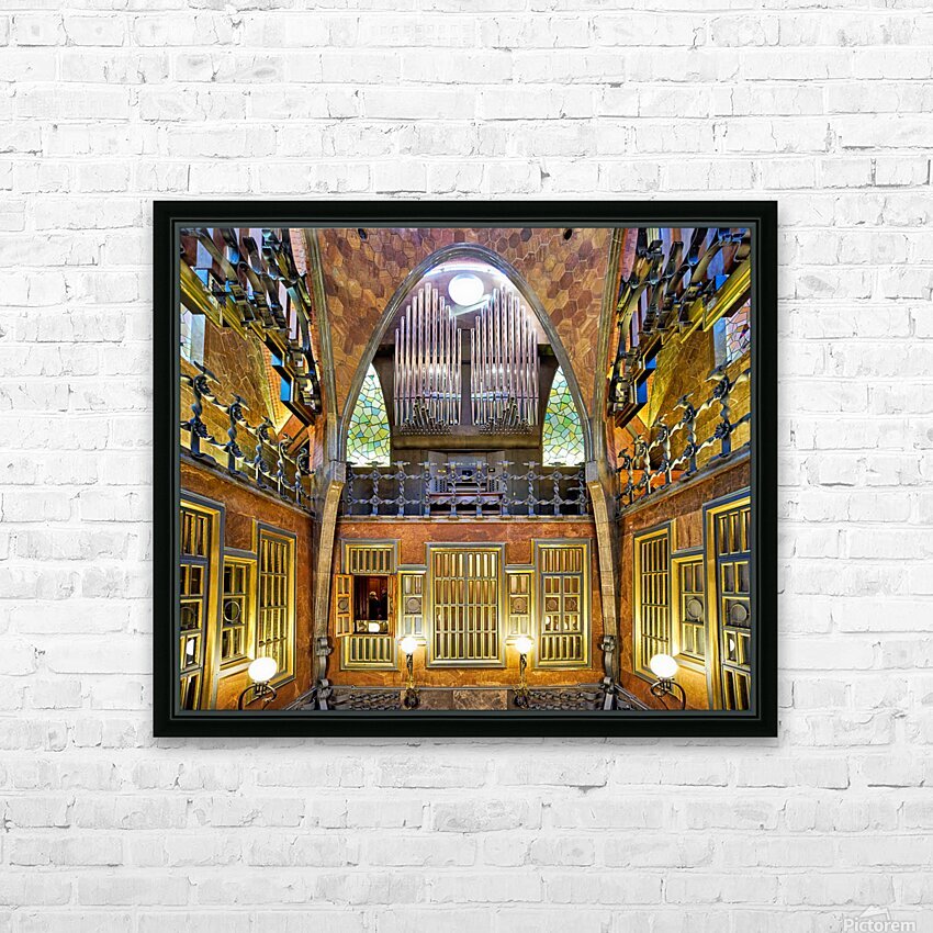 Palau Guell showcases Gaudis design in Barcelona Spain – HD Metal Print 3