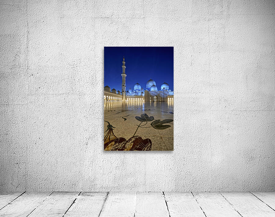 ABU DHABI. Sheikh Zayed Grand Mosque Wall Preview