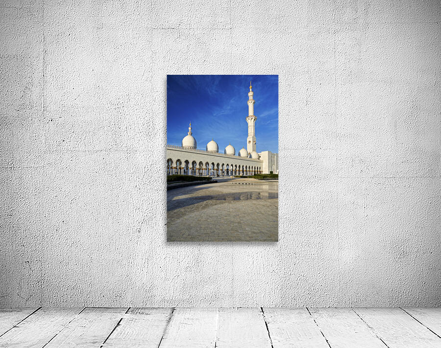 ABU DHABI. Sheikh Zayed Grand Mosque Wall Preview