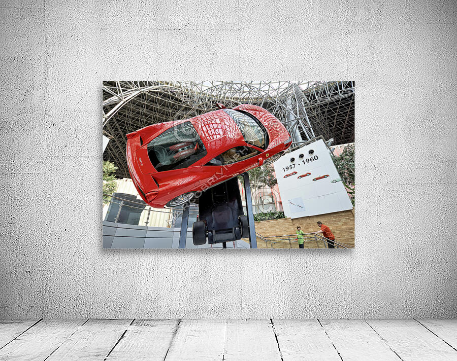 ABU DHABI. Ferrari World Amusement Park Wall Preview