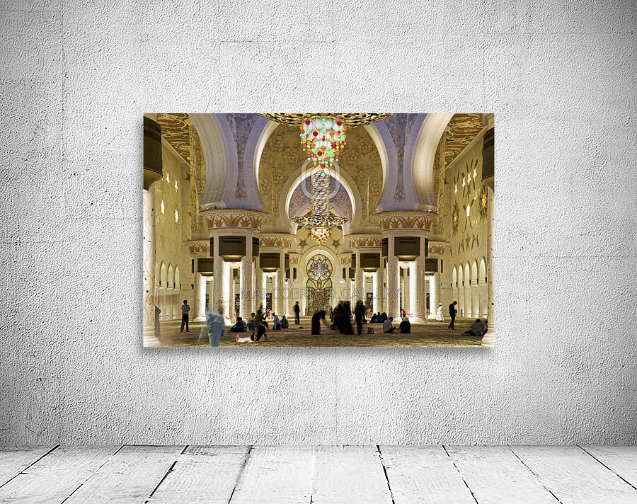 ABU DHABI. Sheikh Zayed Grand Mosque Wall Preview