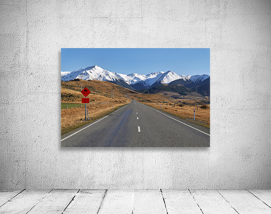 New Zealand. Southern Alps. Driving to Arthur Pass on State Highway 73 Wall Preview