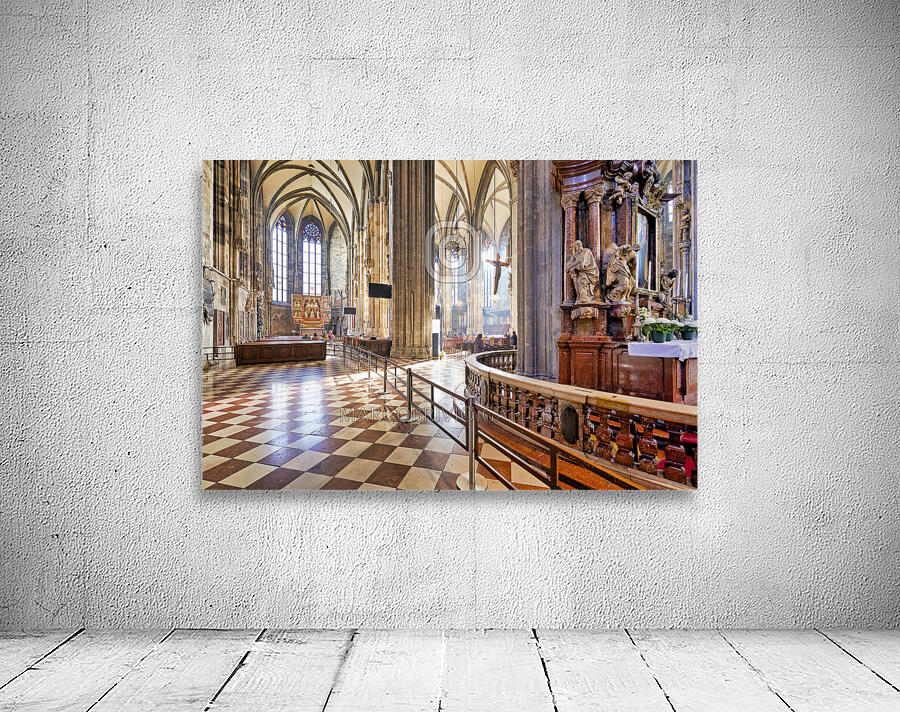 Stephansdom Cathedral in Stephansplatz. Vienna Austria Wall Preview