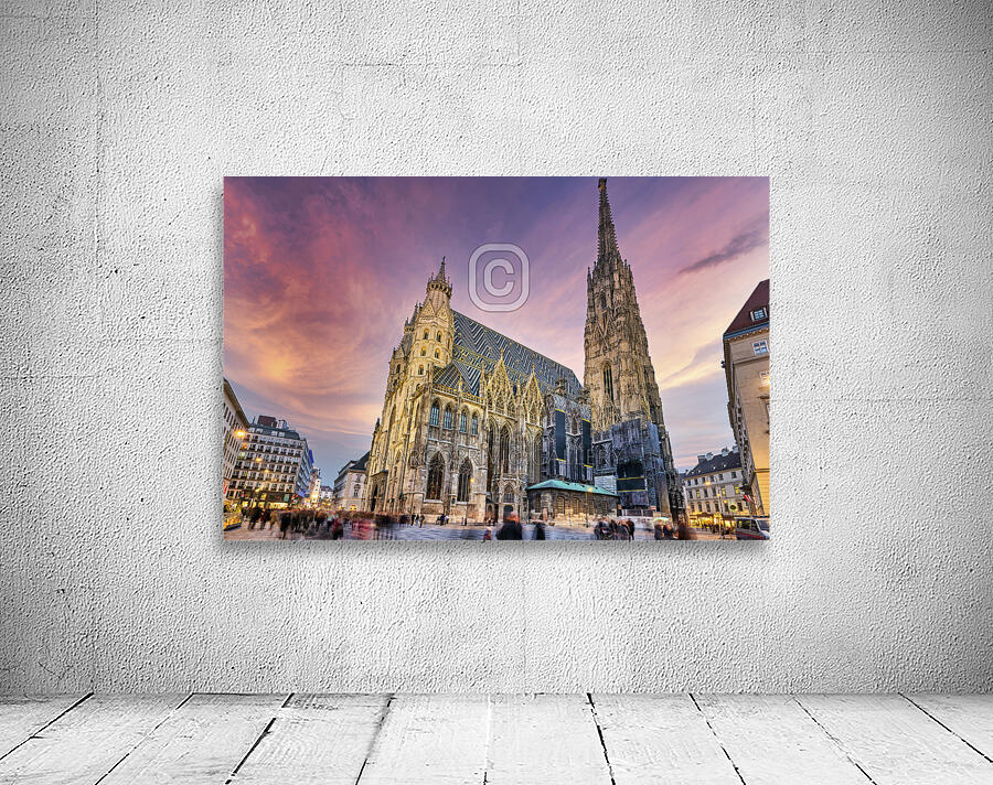 Vienna Austria.St. Stephens Cathedral Wall Preview