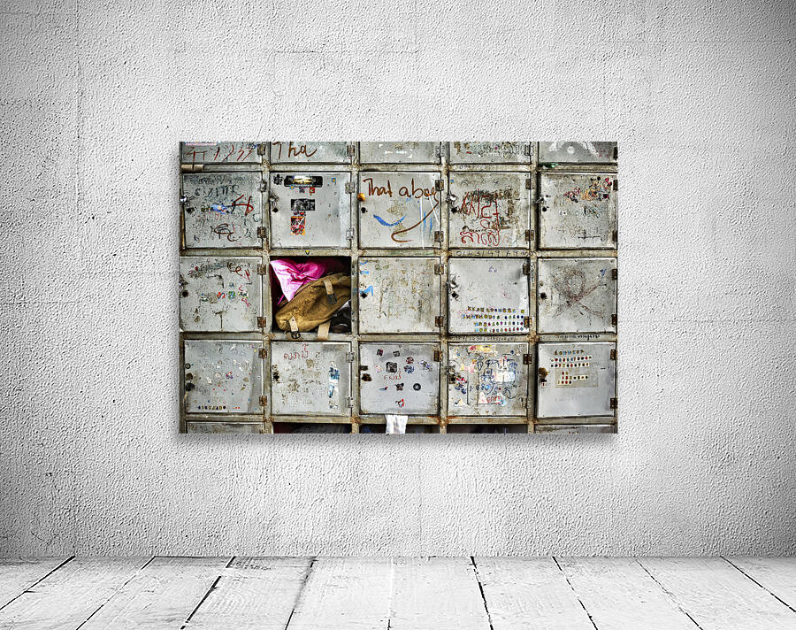 A locker in an orphanage of Siem Reap Cambodia Wall Preview