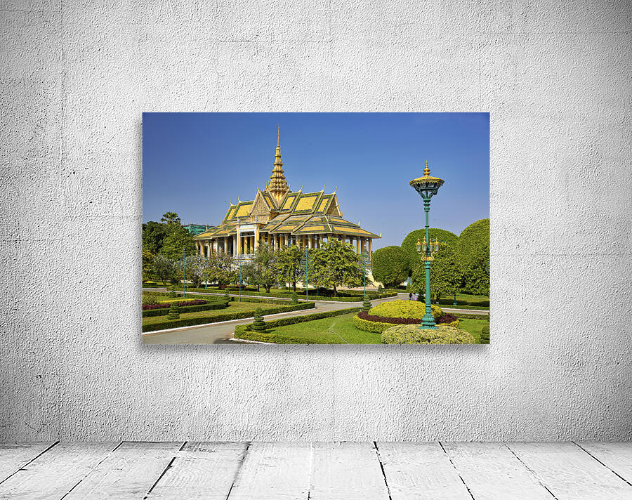 The Throne Hall at the Royal Palace Phnom Penh Cambodia Wall Preview