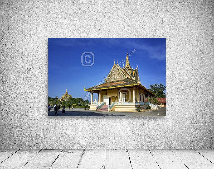 The Throne Hall at the Royal Palace Phnom Penh Cambodia Wall Preview